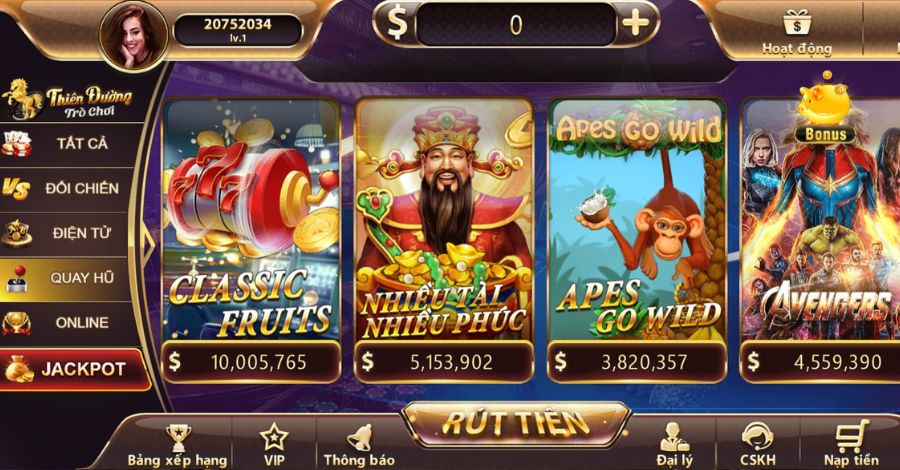 Game Slot 3D với nhiều thể loại khác nhau để bạn chọn